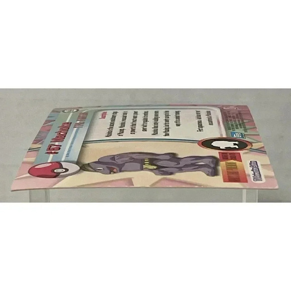 Machoke #67 Topps Foil Series‎ 1 Pokemon NM Vintage TV Animation Edition 1999 - Picture 10 of 15